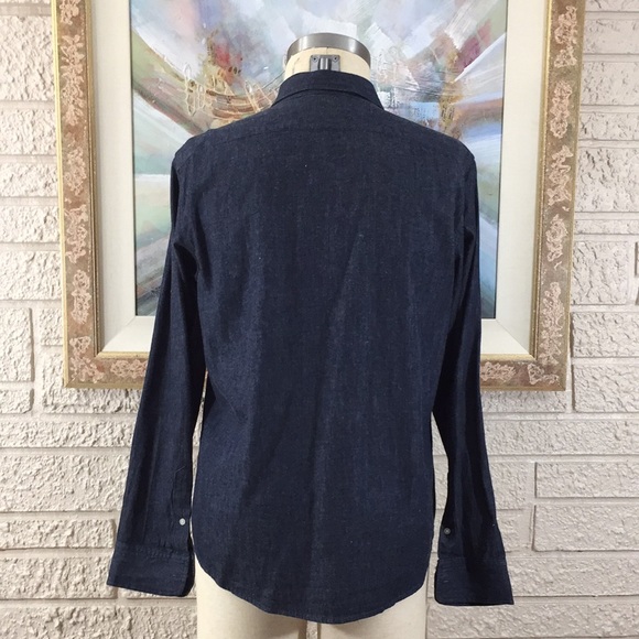 Ralph Lauren Jeans Co. Button Down Jeans Shirt Top - Picture 4 of 12
